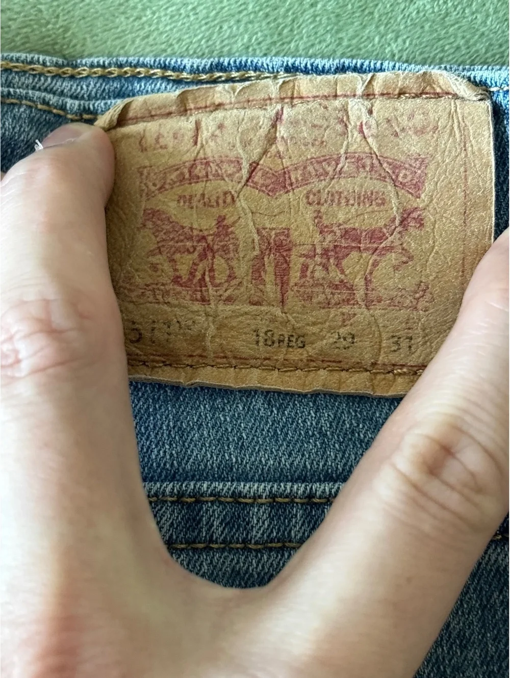Levi's 511 Slim Fit Blue Denim Jeans Size 29x31